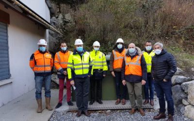 LE QUARTIER DE LA RAILLERE A CAUTERETS FAIT PEAU NEUVE GRÂCE AU SDE65 ET ENEDIS