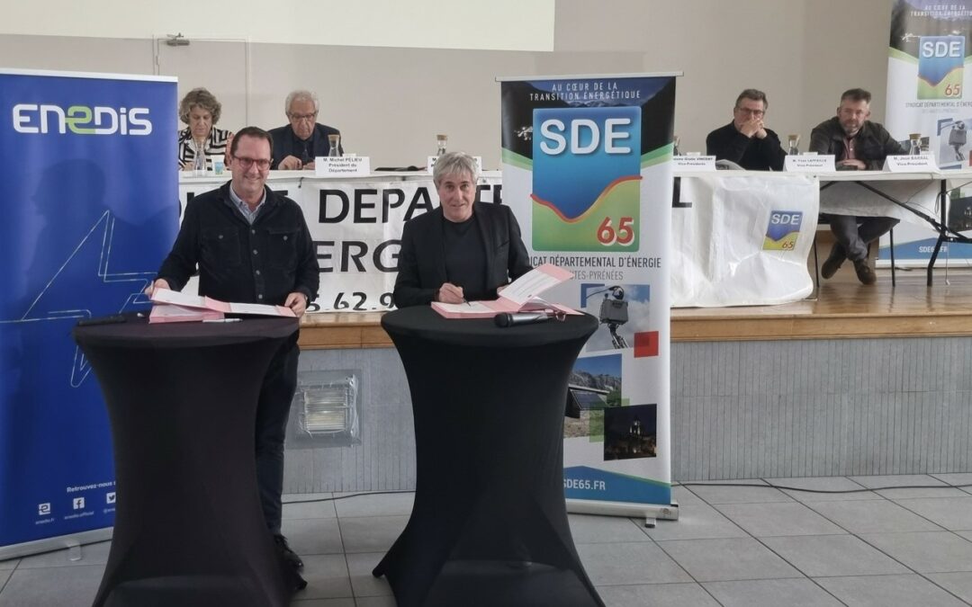 Signatures de conventions de partenariat avec ENEDIS